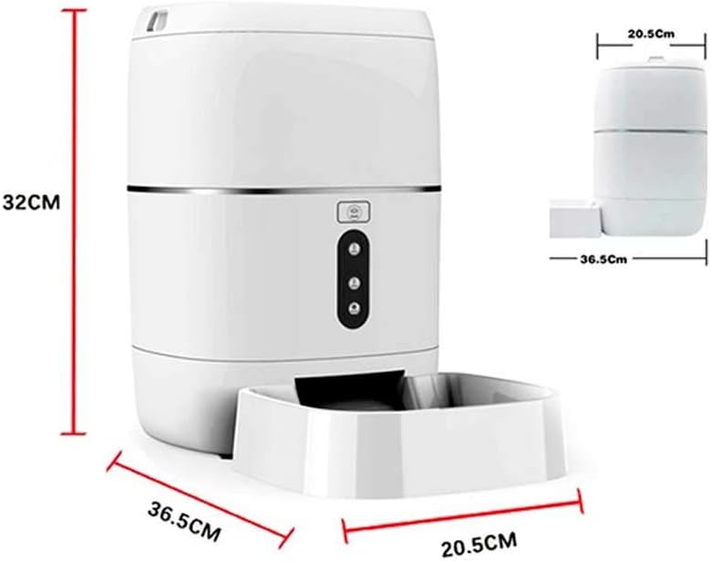 Smart Feeder 3L, Wi-Fi, Food Dispenser, App Automatic Feeding, Manual Feeding, Schedule Feeding, Check Feeding Status, Voice Recorder, for Big or Small Pets Smart Feeder 3L, Wi-Fi, Food Dispenser, App Automatic Feeding, Manual Feeding, Schedule Feeding, Check Feeding Status, Voice Recorder, for Big or Small Pets